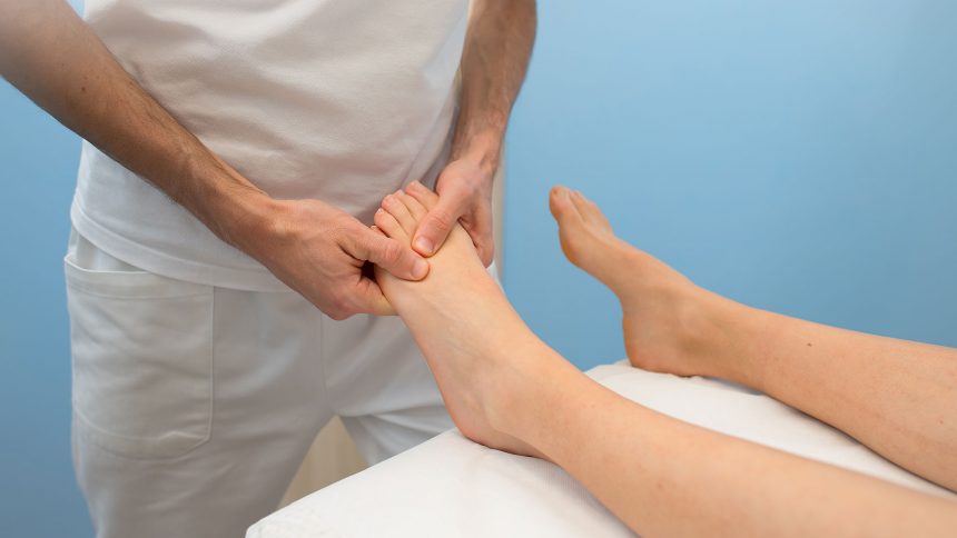 Foot massage treatment