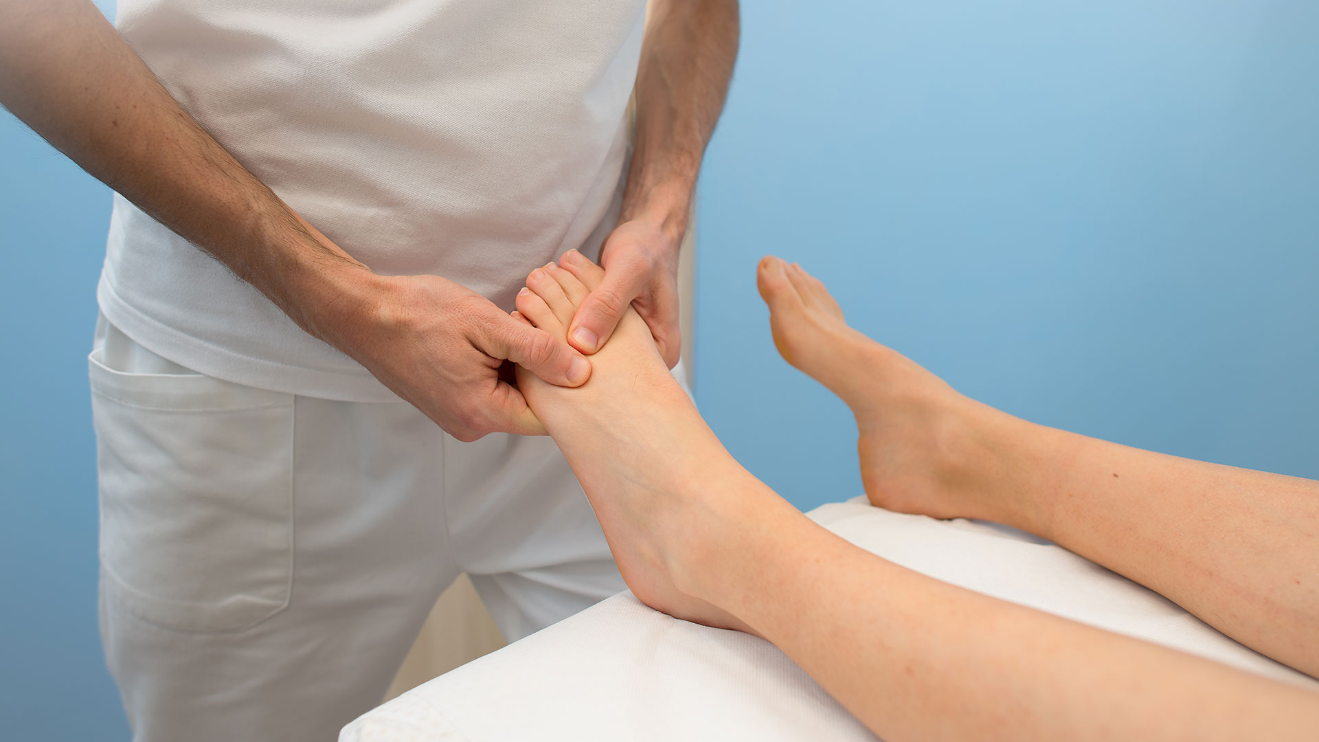 Foot massage treatment
